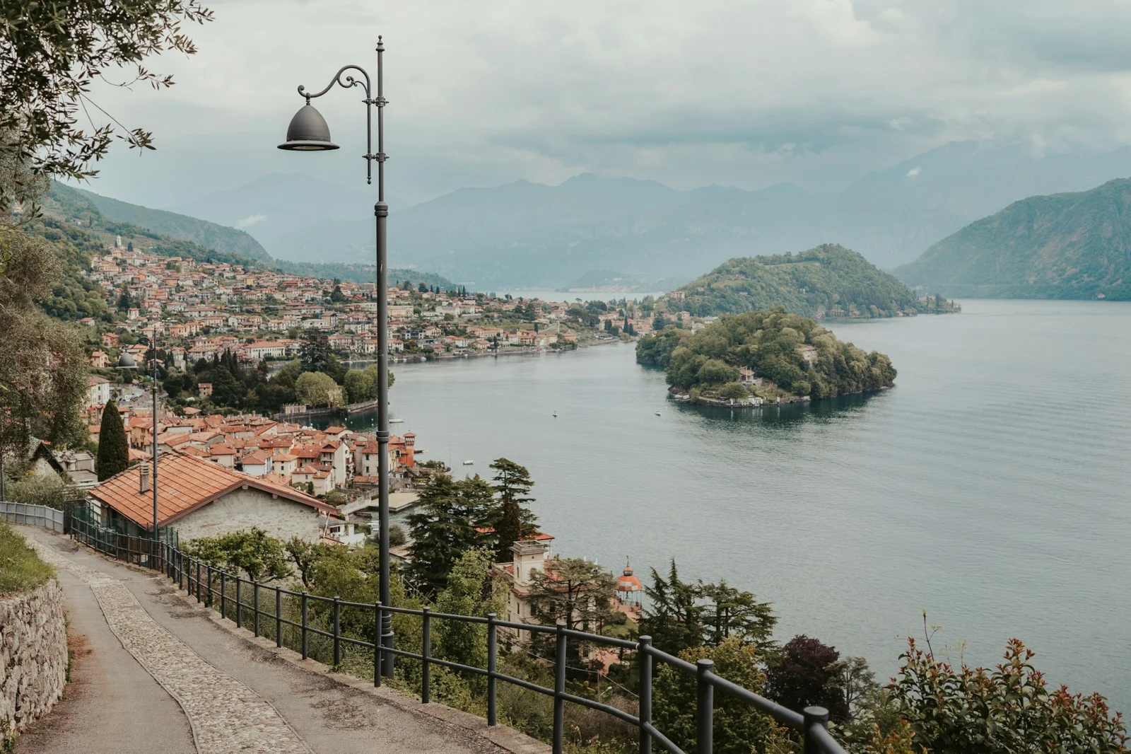 Isola Comacina, the only island of Lake Como
