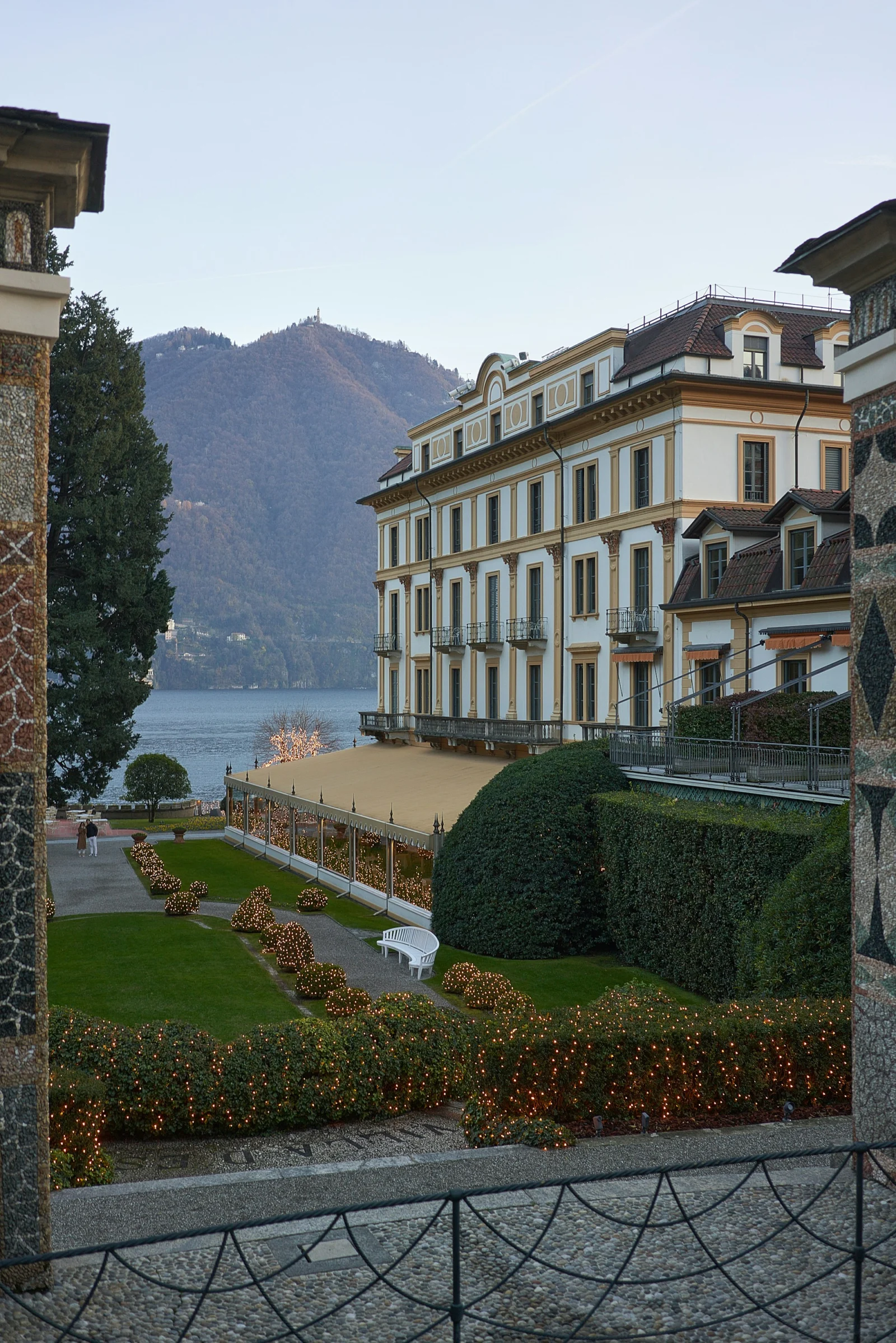 Villa d'Este in Cernobbio on the lake